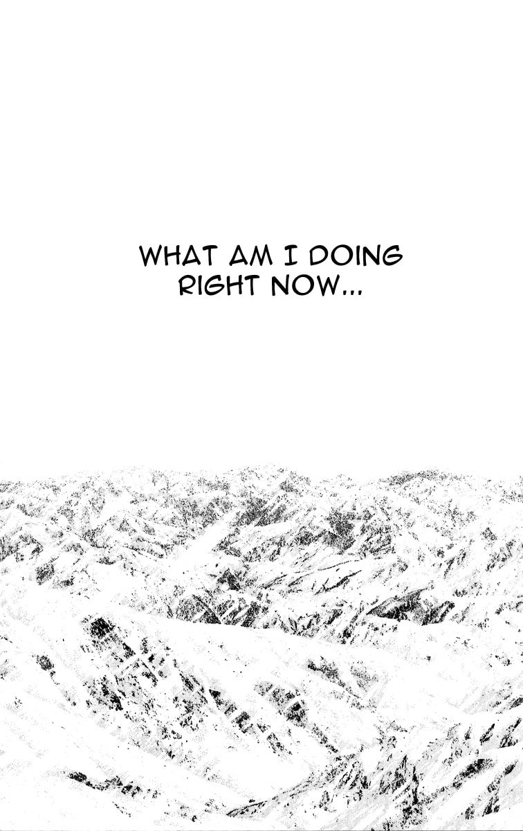 The Climber (Kokou no Hito) Manga Chapter 68 page 17 - Enduring Man scene