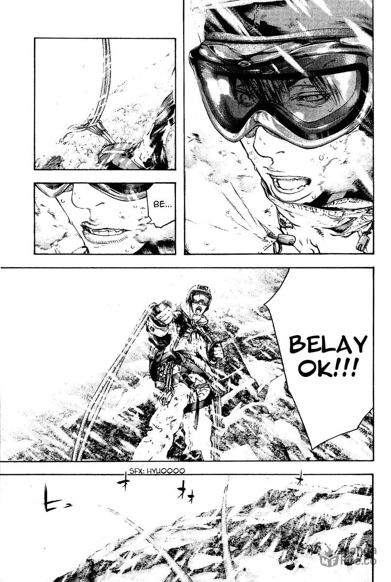 The Climber (Kokou no Hito) Manga Chapter 68 page 9 - Enduring Man scene