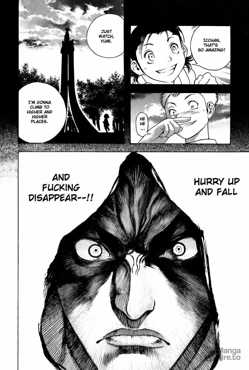 The Climber (Kokou no Hito) Manga Chapter 7 page 12 - Moves! scene