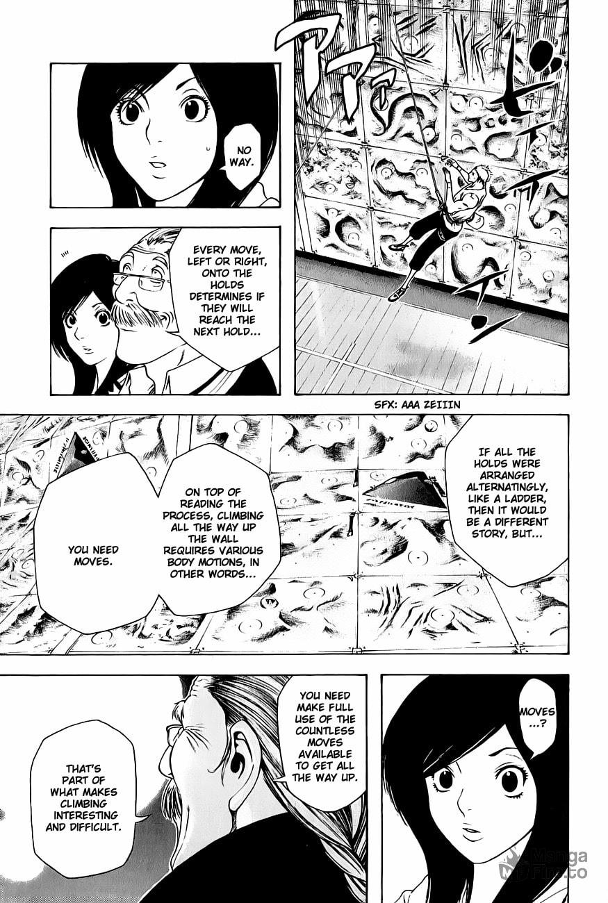 The Climber (Kokou no Hito) Manga Chapter 7 page 9 - Moves! scene