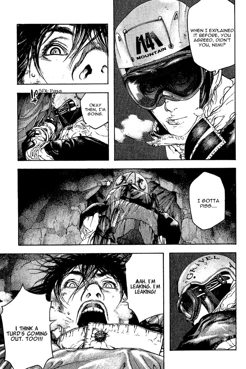 The Climber (Kokou no Hito) Manga Chapter 75 page 7 - Wedge scene