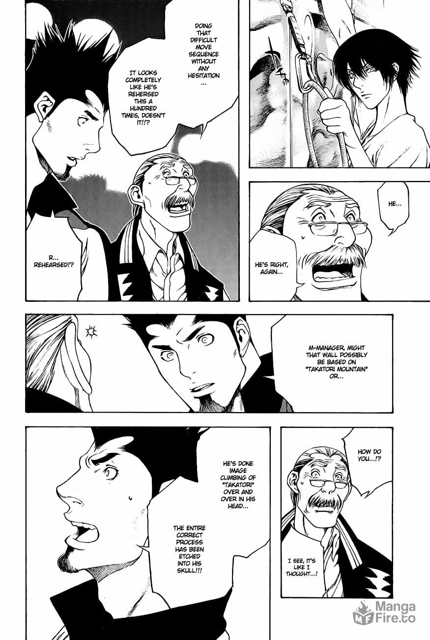 The Climber (Kokou no Hito) Manga Chapter 8 page 3 - Takatori Mountain scene