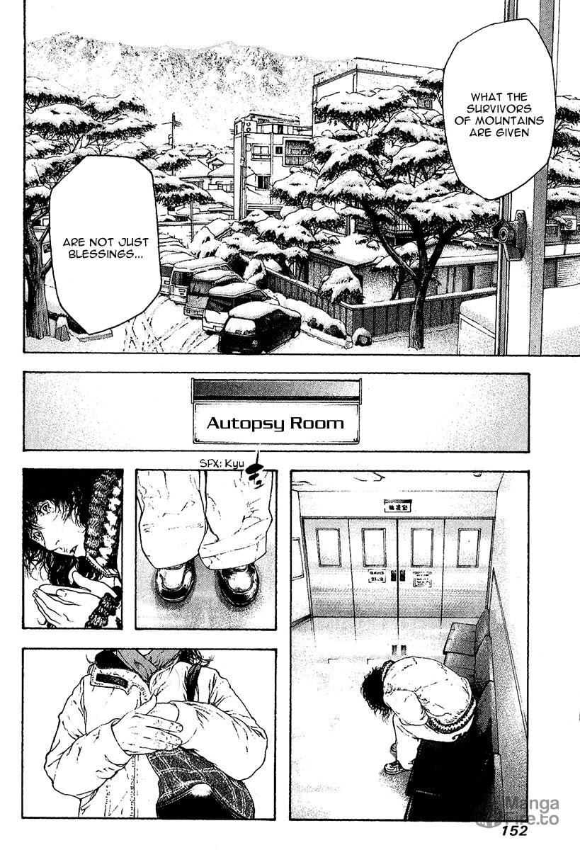 The Climber (Kokou no Hito) Manga Chapter 80 page 9 - The Cross Called 'Returning Alive' scene