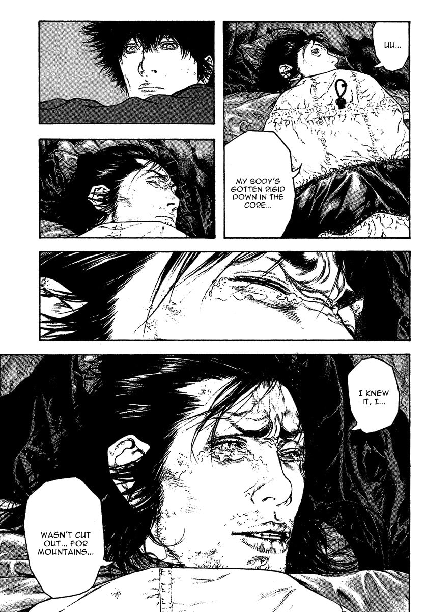 The Climber (Kokou no Hito) Manga Chapter 81 page 8 - Niimi Taku's Loneliness scene