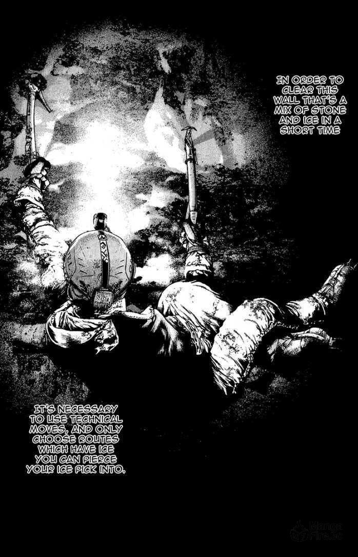 The Climber (Kokou no Hito) Manga Chapter 86 page 2 - This is the K2 East-Face scene
