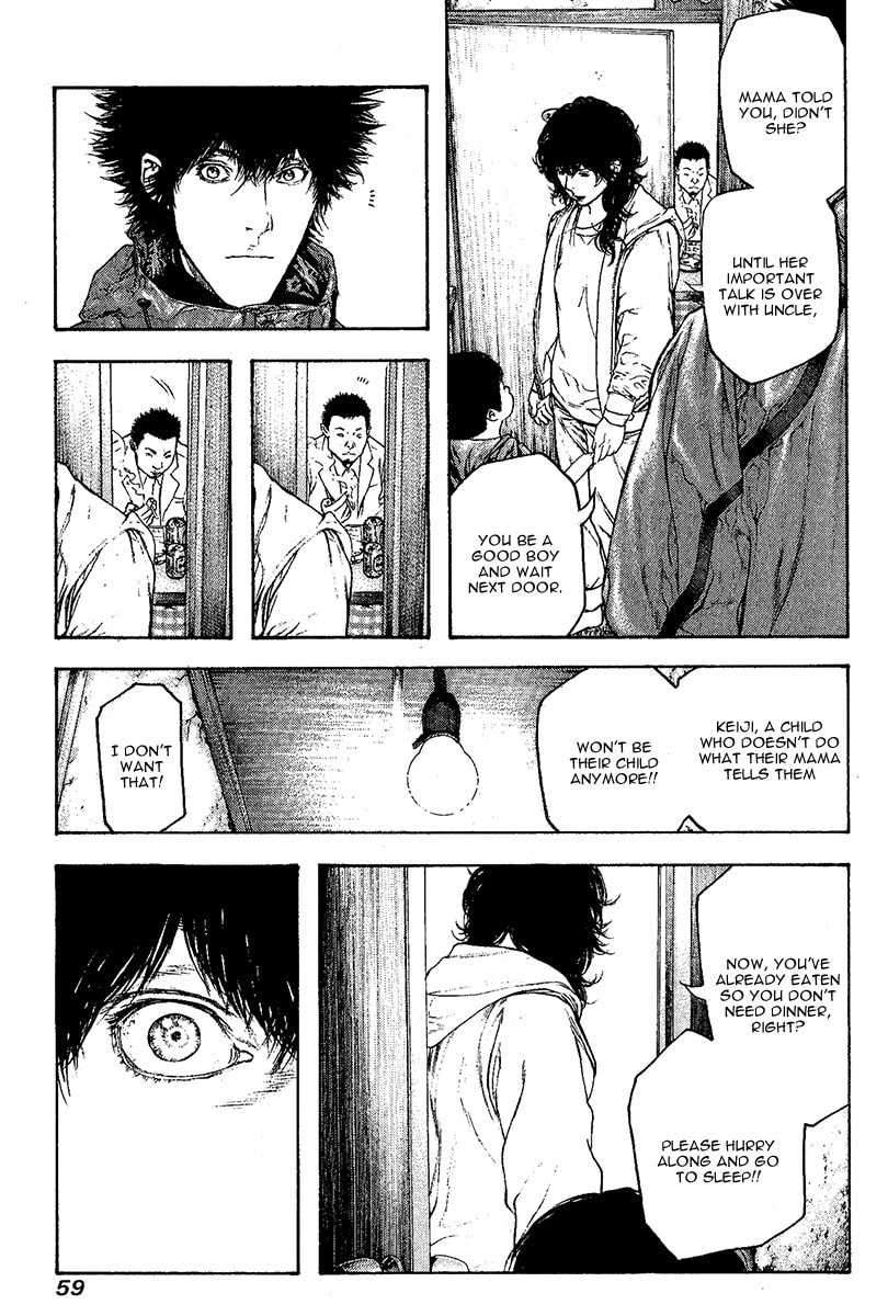 The Climber (Kokou no Hito) Manga Chapter 95 page 17 - The Man Who Returned scene
