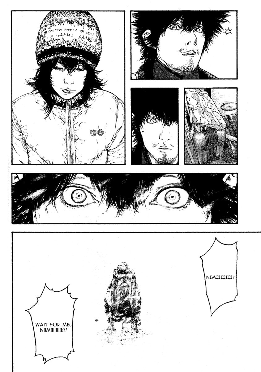 The Climber (Kokou no Hito) Manga Chapter 96 page 4 - Farewell Note scene