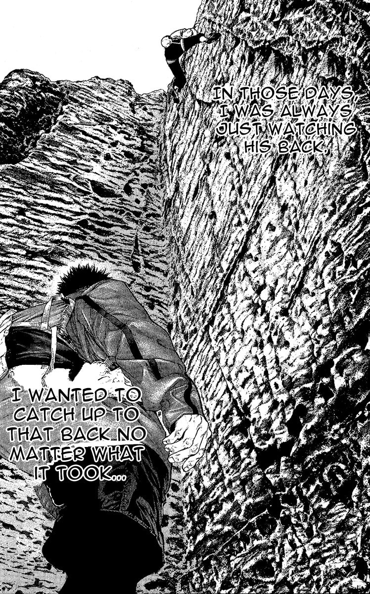 The Climber (Kokou no Hito) Manga Chapter 97 page 14 - Mountain of Memories scene