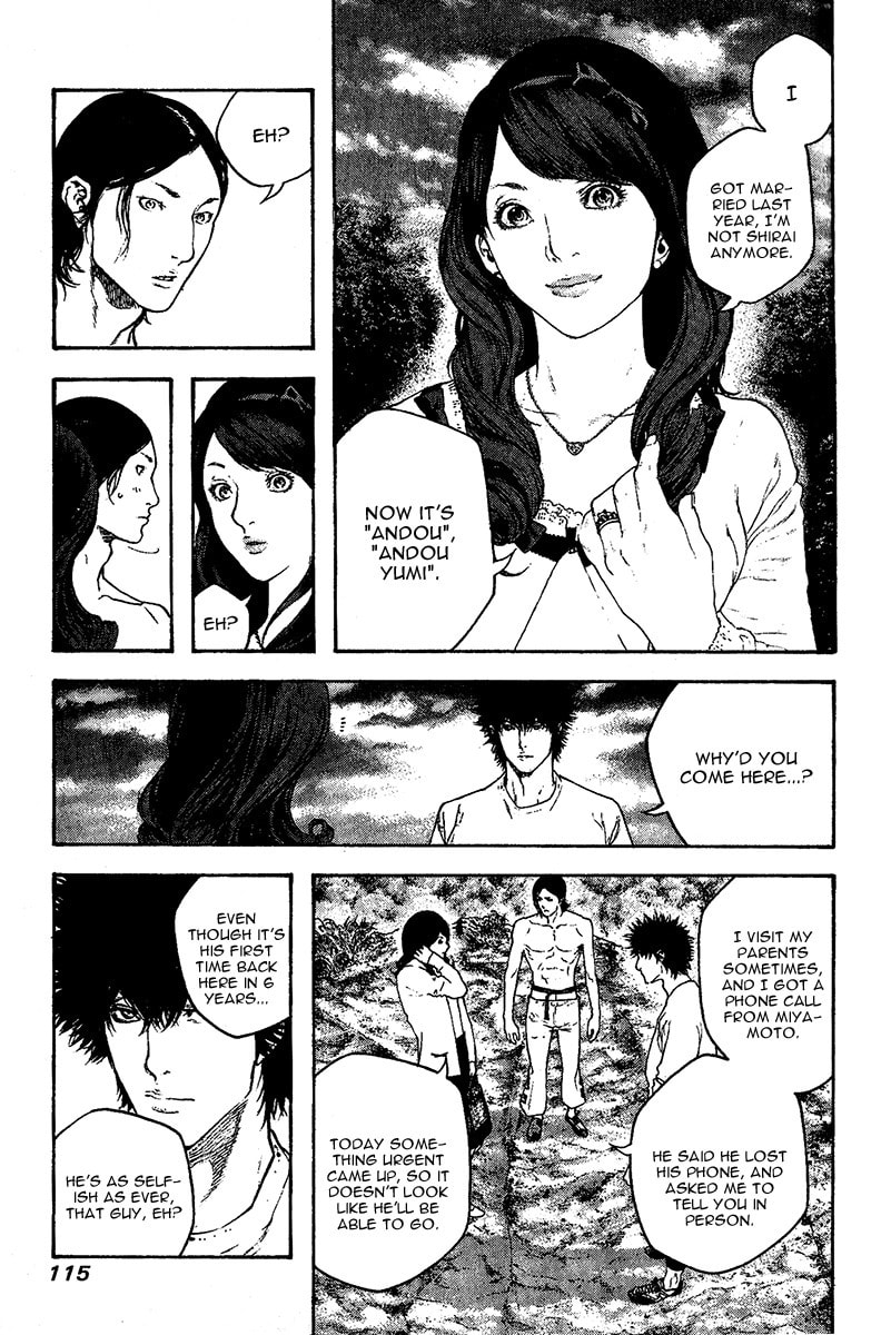 The Climber (Kokou no Hito) Manga Chapter 98 page 14 - Classmates scene